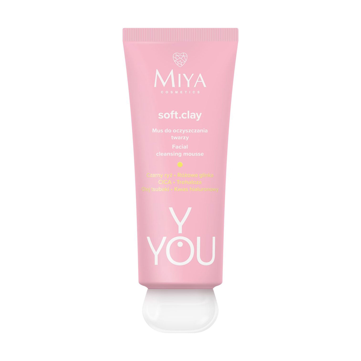 Мус для очищення обличчя Miya Cosmetics Y.You soft.clay Facial Cleansing Mousse, 100 мл